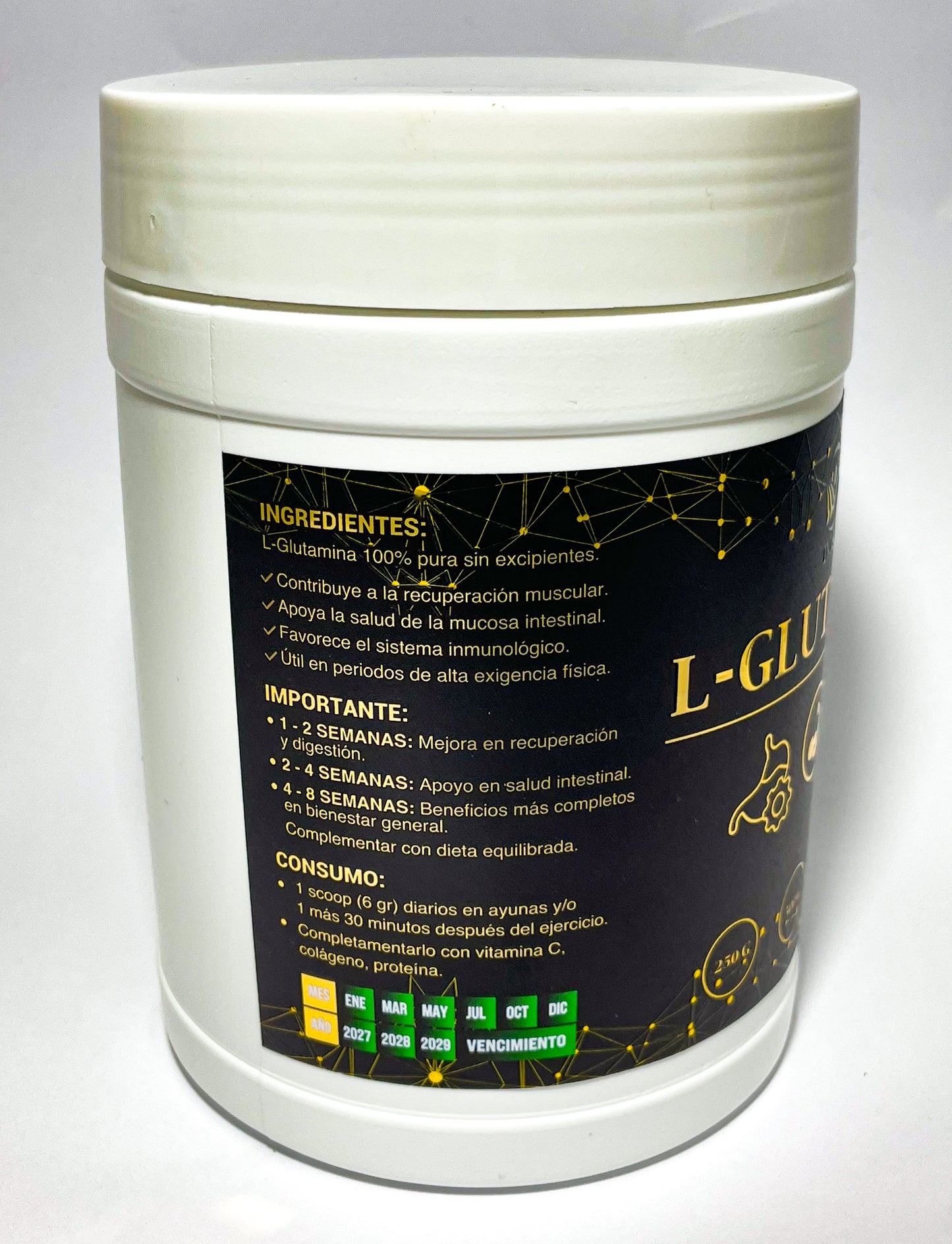 L - GLUTAMINA (RENDIMIENTO DEPORTIVO / MUSCULAR)