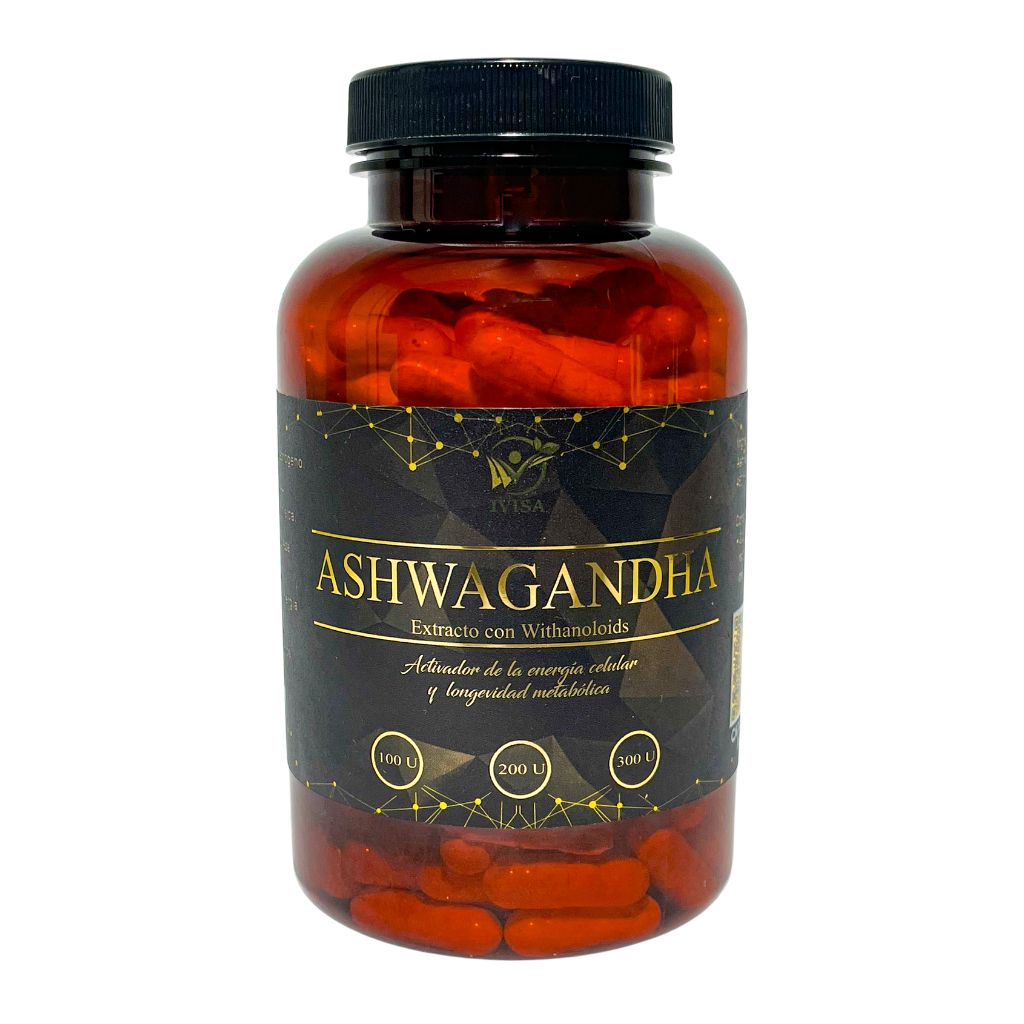 Ashwagandha con Piperina | Suplemento Alimenticio con Extracto de Ashwagandha