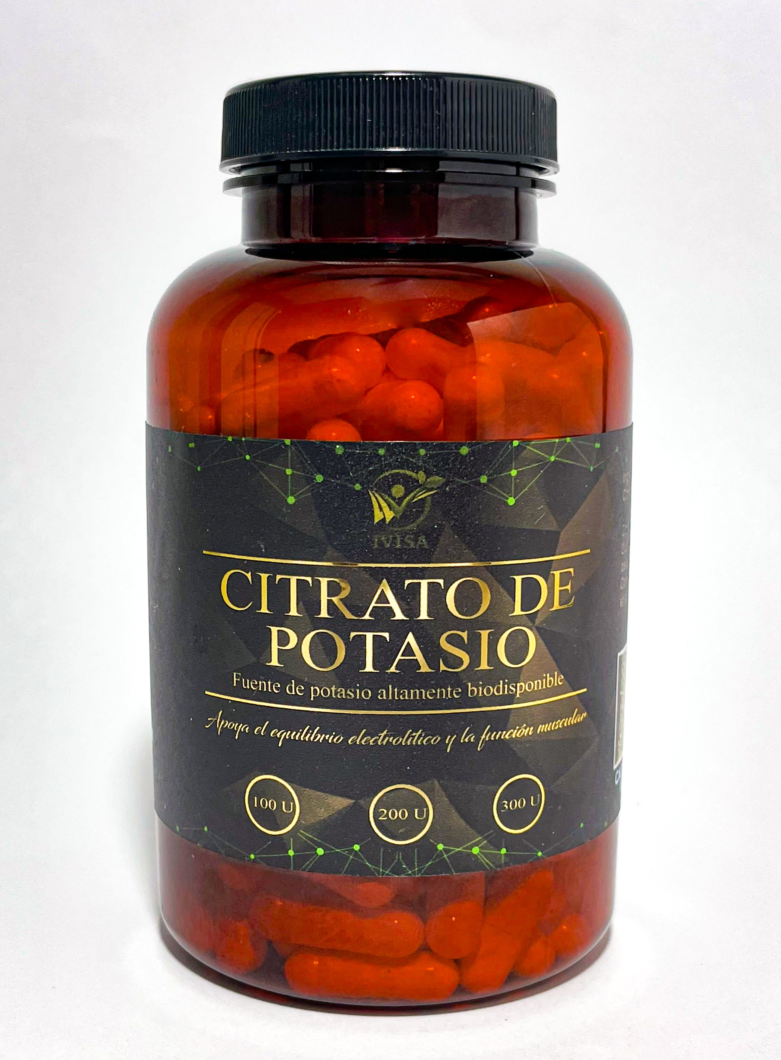CITRATO DE POTASIO (VITAMINAS / MINERALES)
