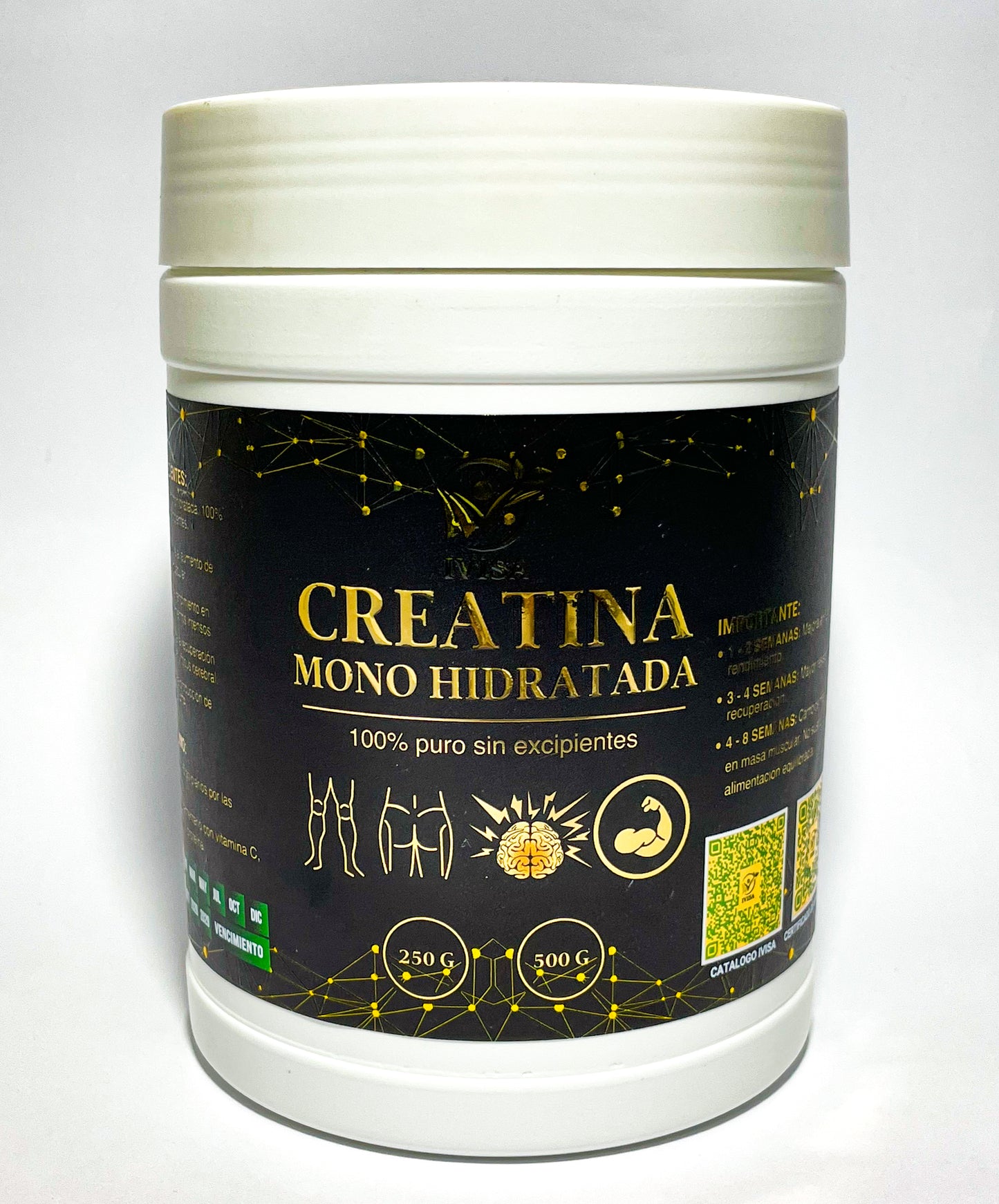 CREATINA MONOHIDRATADA (RENDIMIENTO DEPORTIVO / MUSCULAR)