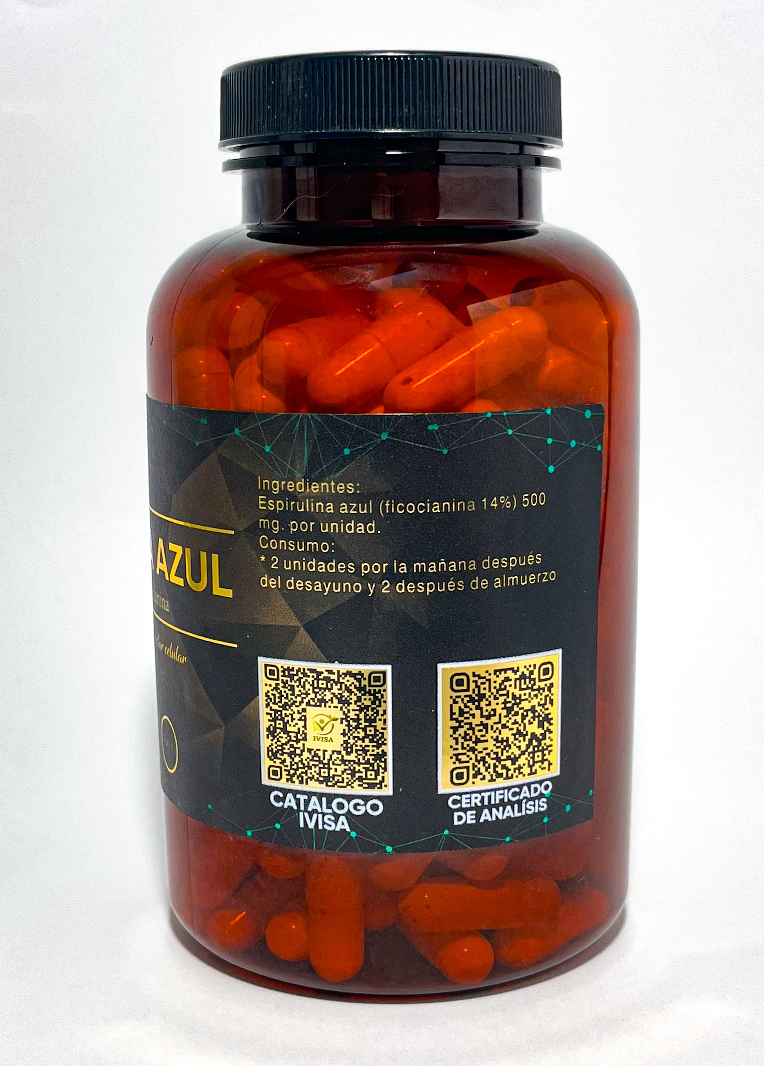 ESPIRULINA AZUL (Ficocianina) (DETOX / HÍGADO)