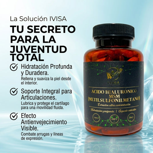 Ácido Hialurónico (ENERGÍA / ANTIAGING / BELLEZA)