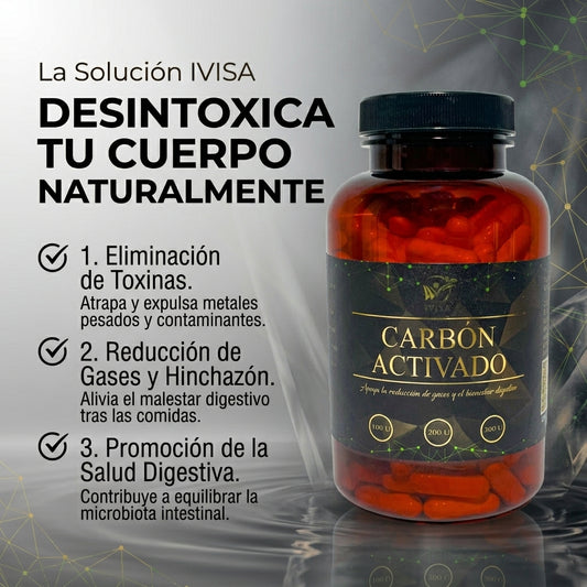 CARBÓN ACTIVADO (DETOX / HÍGADO)