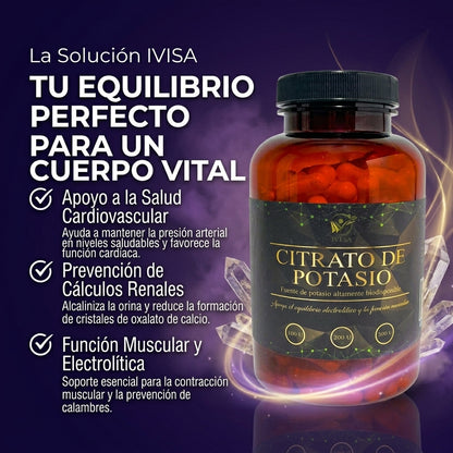 CITRATO DE POTASIO (VITAMINAS / MINERALES)