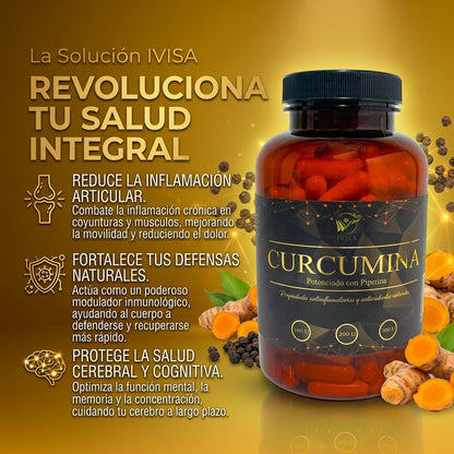 CURCUMINA (Curcumin Extract 10%) ( DETOX / HÍGADO )