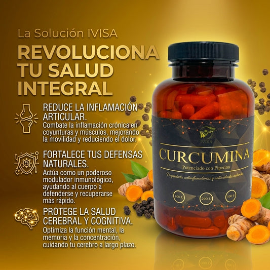 CURCUMINA (Curcumin Extract 10%) ( DETOX / HÍGADO )