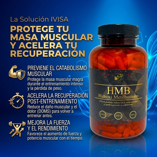 HMB CA (HIDROXIMETILBUTIRATO DE CALCIO) (RENDIMIENTO DEPORTIVO / MUSCULAR)