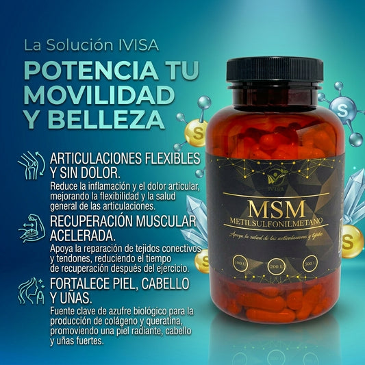 MSM (METILSULFONILMETANO) (RENDIMIENTO DEPORTIVO / MUSCULAR)