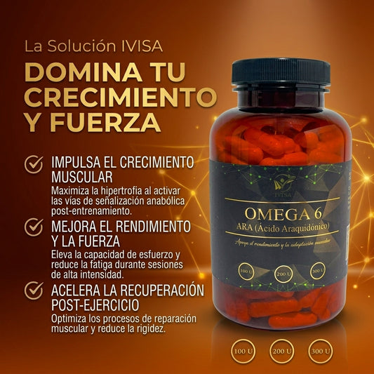 OMEGA 6 ARA (ÁCIDO ARAQUIDÓNICO) (RENDIMIENTO DEPORTIVO / MUSCULAR)