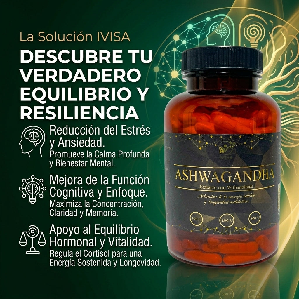 Ashwagandha (Adaptógeno natural por excelencia)