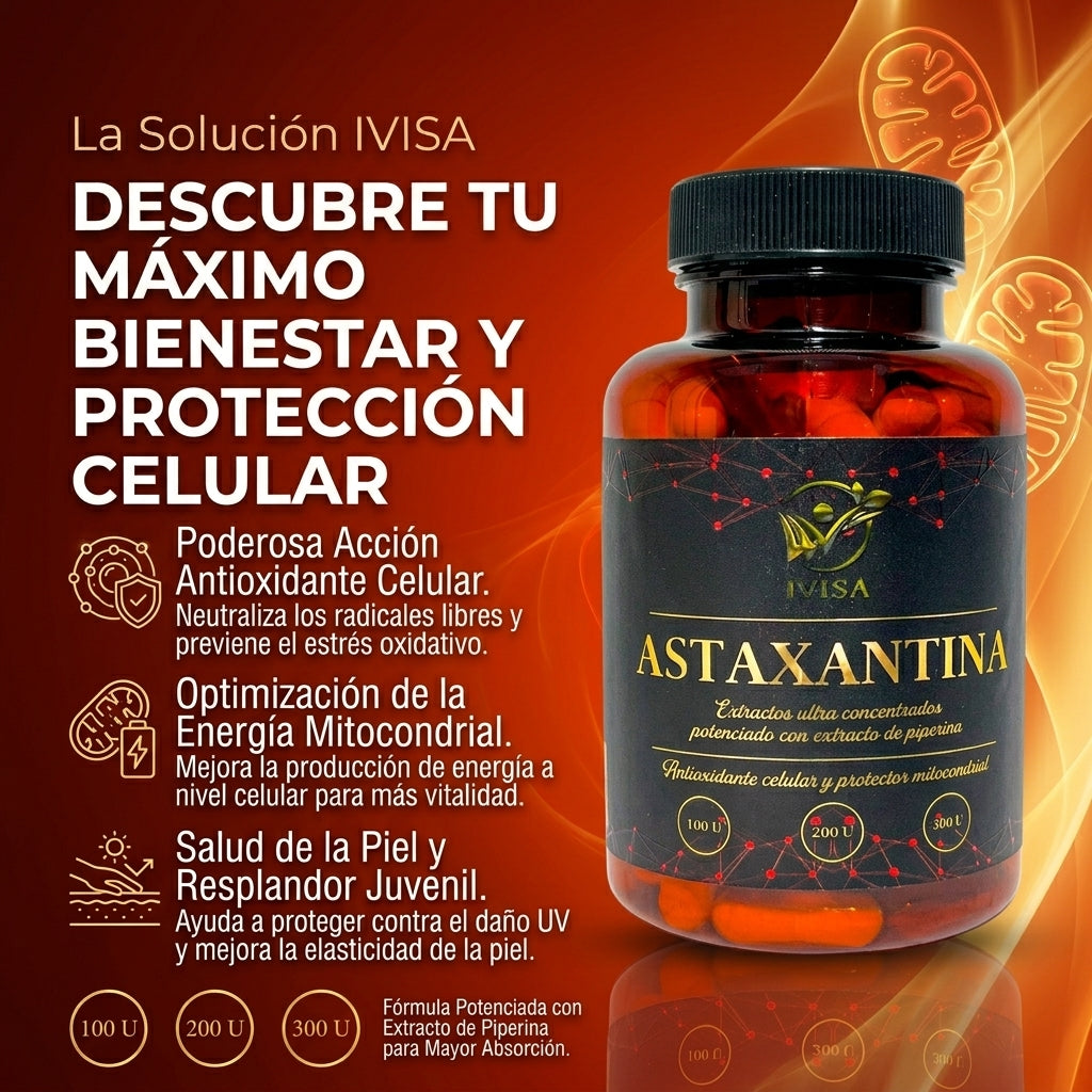 ASTAXANTINA (ENERGÍA / ANTIAGING / BELLEZA