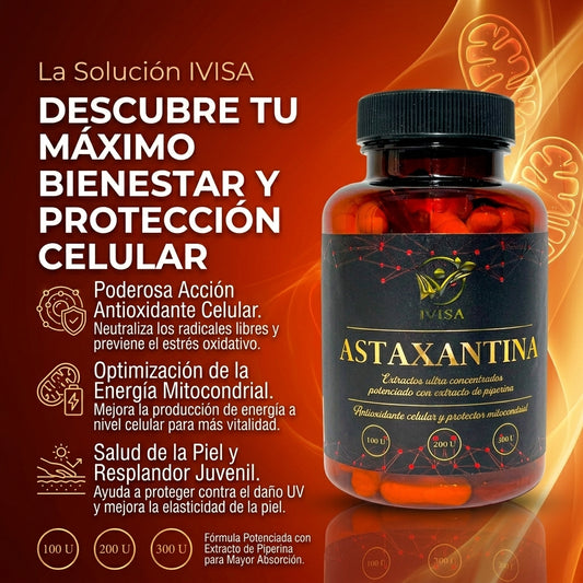 ASTAXANTINA (ENERGÍA / ANTIAGING / BELLEZA