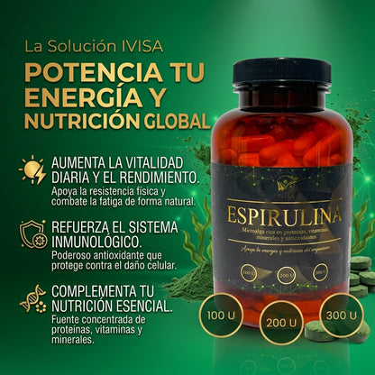 Espirulina (DETOX / HÍGADO)