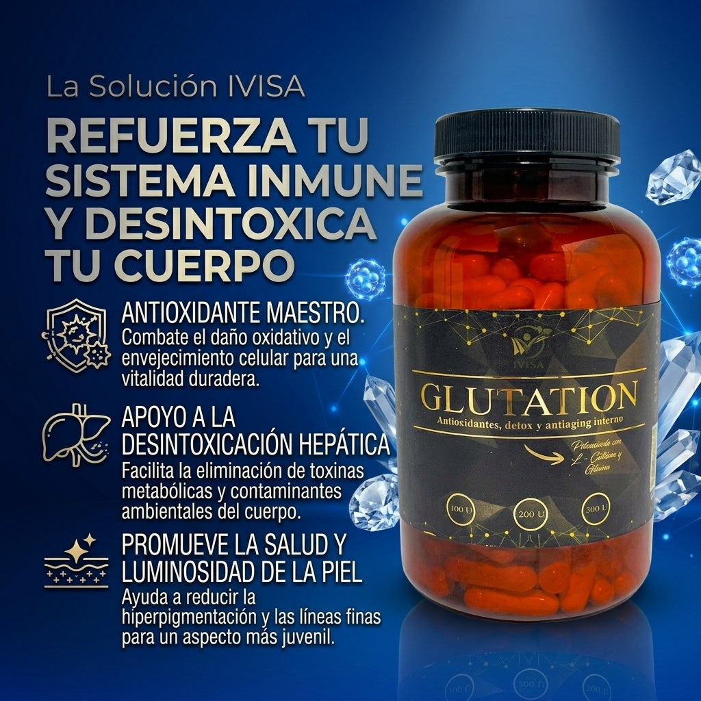 GLUTATION (ENERGÍA / ANTIAGING / BELLEZA)