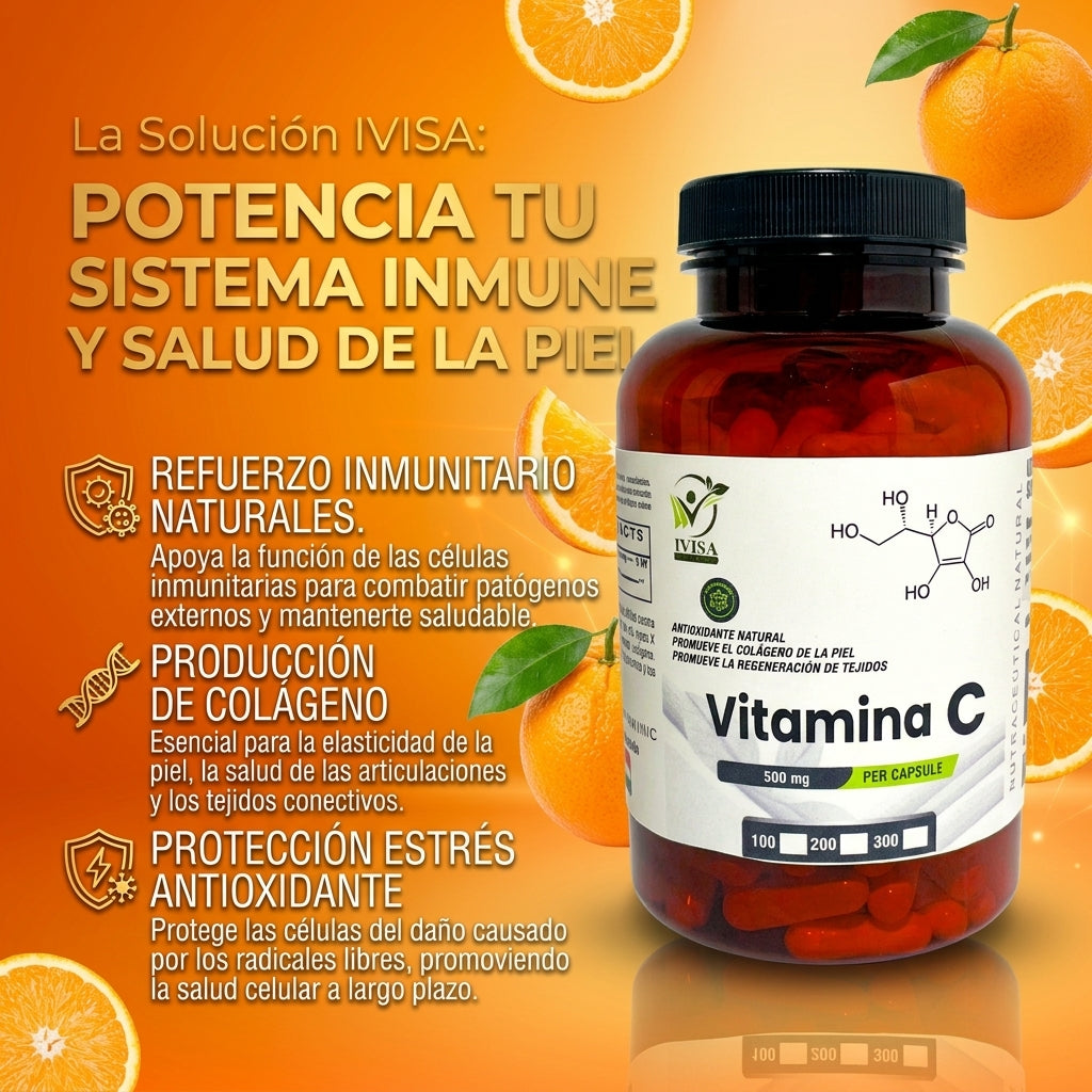 VITAMINA C (ENERGÍA / ANTIAGING / BELLEZA)