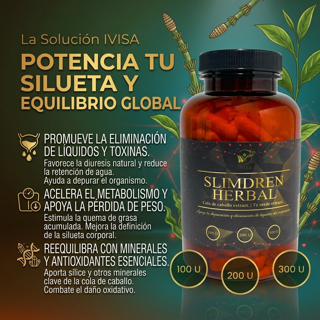 SLIMDREN HERBAL (DIURETICO / ANTIOXIDANTE)