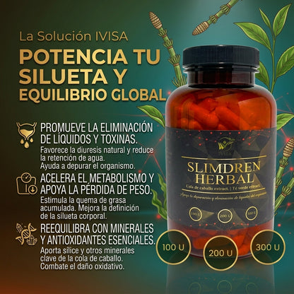 SLIMDREN HERBAL (DIURETICO / ANTIOXIDANTE)
