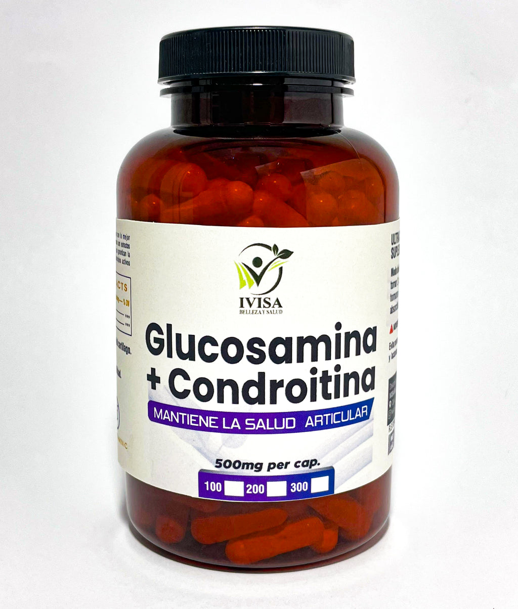 GLUCOSAMINA + CONDROITINA (ENERGÍA / ANTIAGING / BELLEZA)