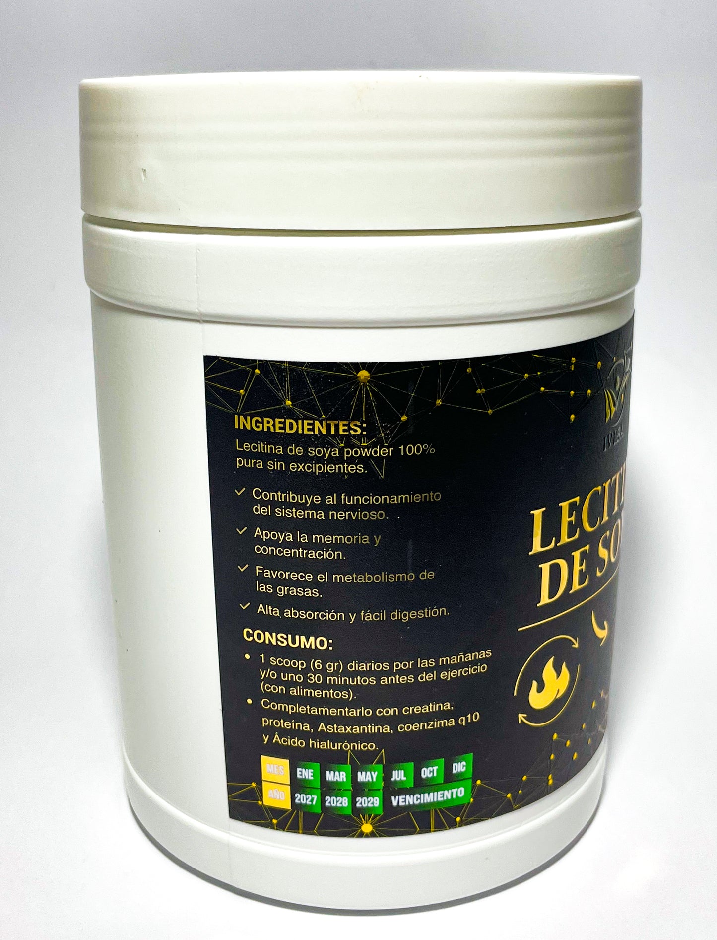 LECITINA DE SOYA (CIRCULACIÓN / CARDIOVASCULAR / OCULAR)