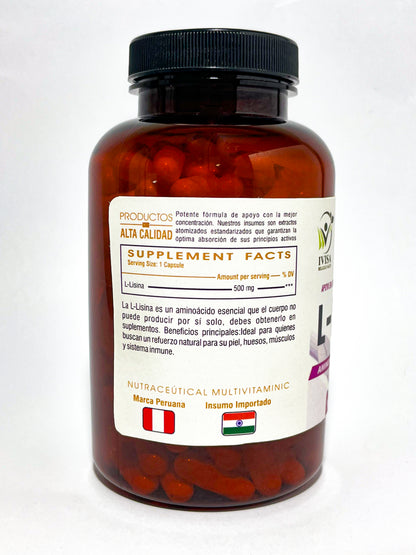 L - LISINA (ANTIVIRAL NATURAL)