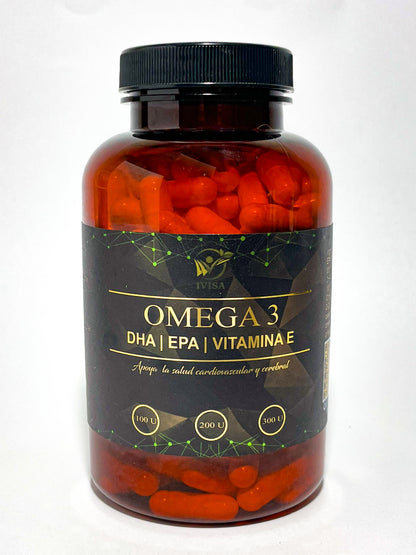 OMEGA 3 DHA + EPA + VITAMINA E (CIRCULACIÓN / CARDIOVASCULAR / OCULAR)