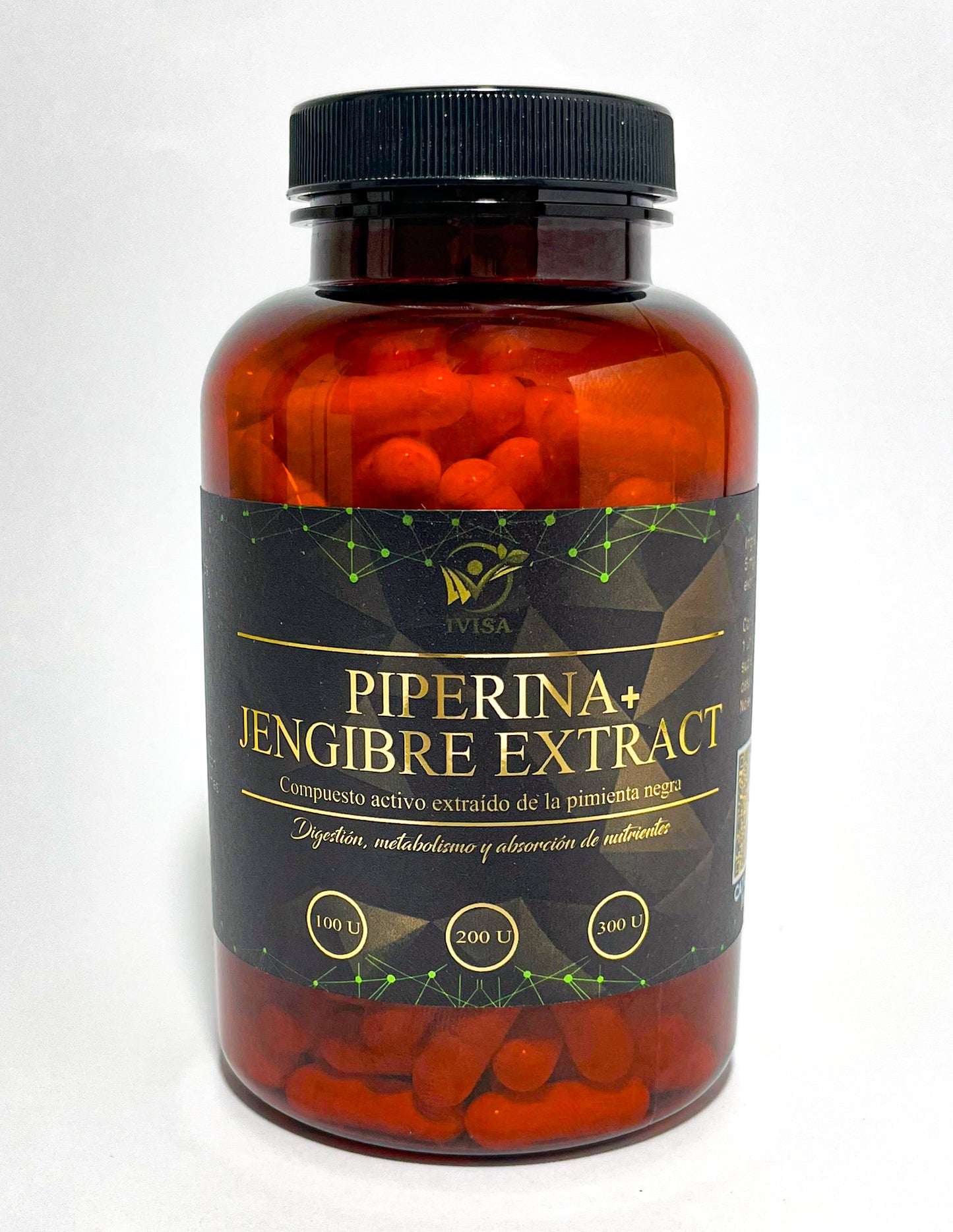 PIPERINA + JENGIBRE (DIGESTIÓN / ABSORCION DE NUTRIENTES)