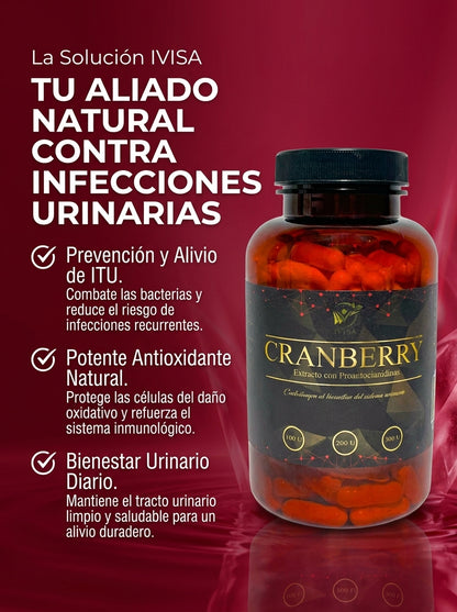 CRANBERRY 25% PROANTOCIANIDINAS (INFECCIONES / ANTIOXIDANTE)